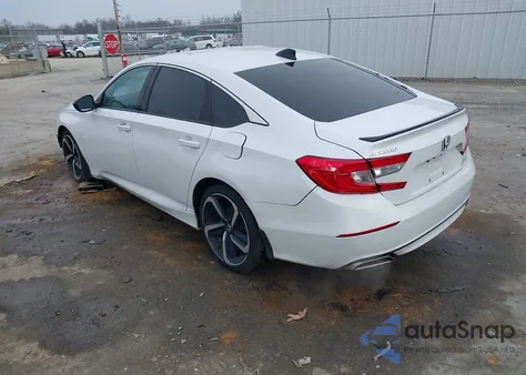 2022 Honda Accord Sport 2.0T from USA, damaged, VIN 1HGCV2F33NA003196